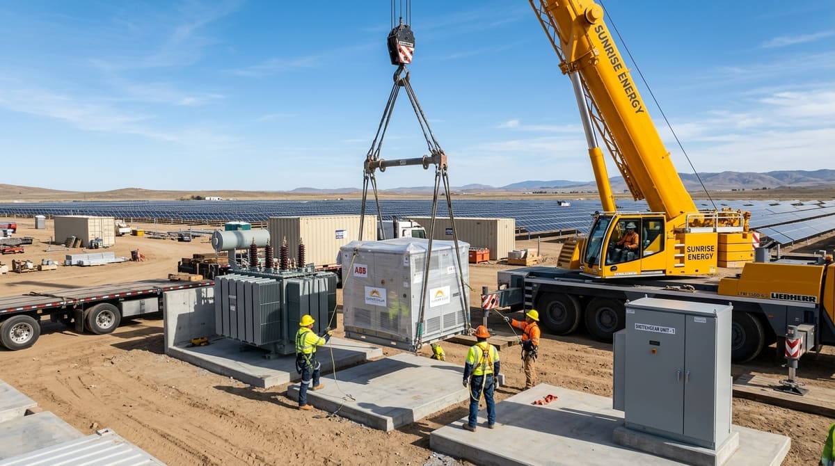 Equipment Unloading & Handling