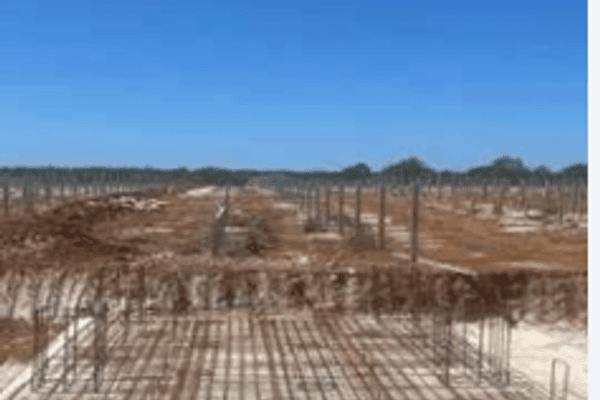 1 MW Tracker Racking Field